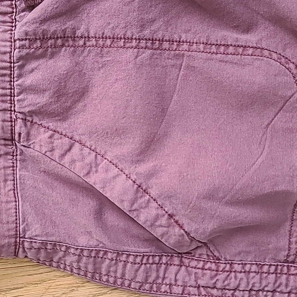 SONOMA BRAND WOMENS PLUS SIZE MAUVE CAPRIS SIZE 0X - Picture 6 of 15